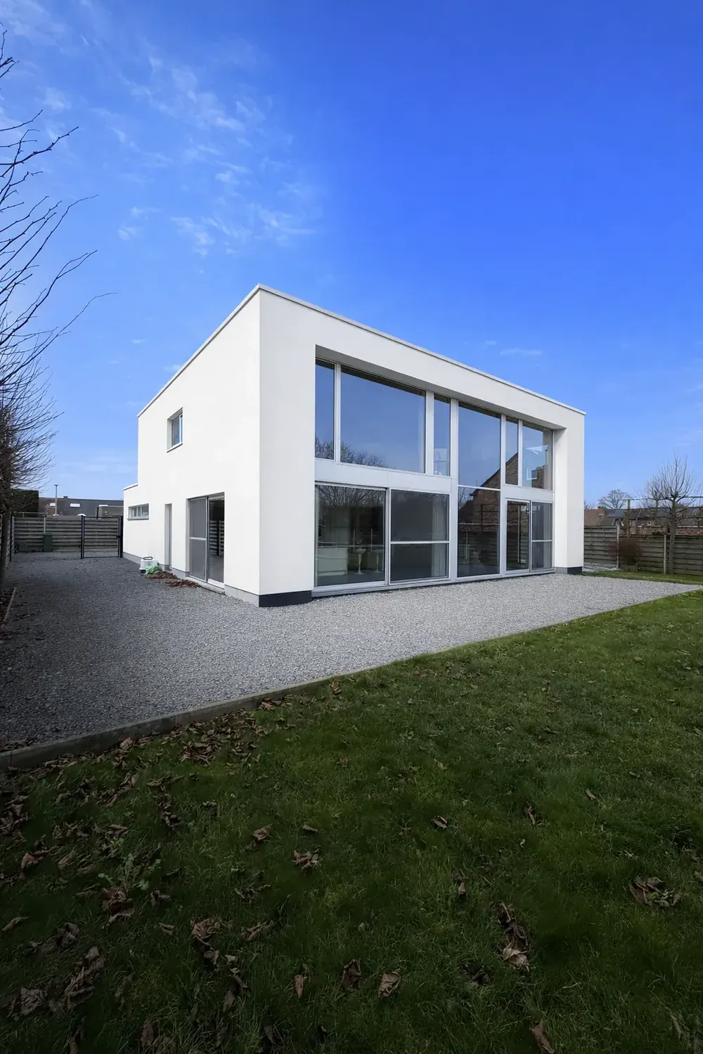 Crepi gevel na softwash reiniging in Waregem