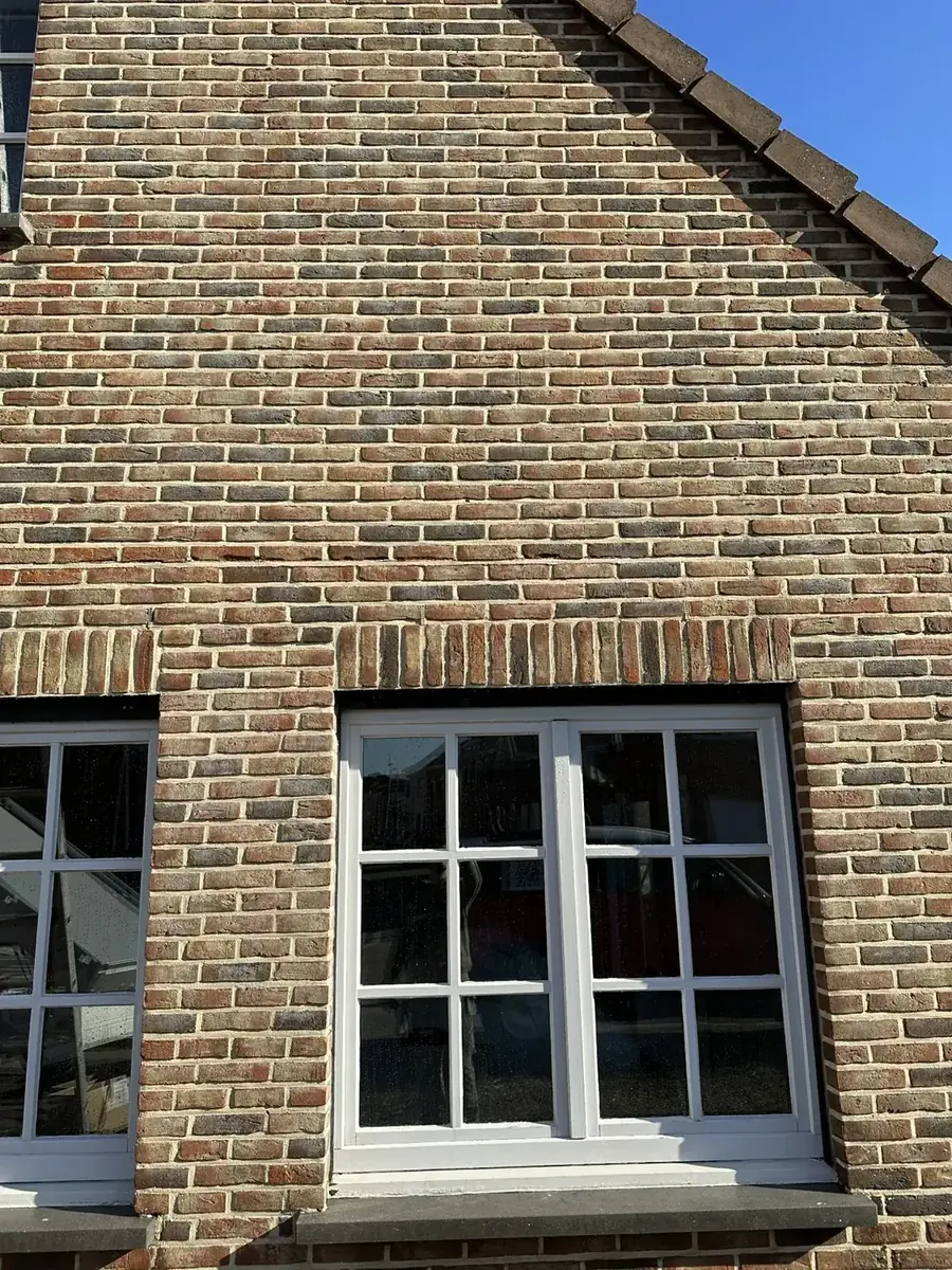 Gevelreiniging softwash na behandeling West-Vlaanderen