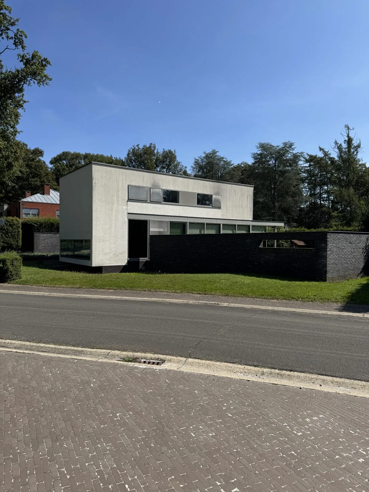 Crepi gevel voor reiniging