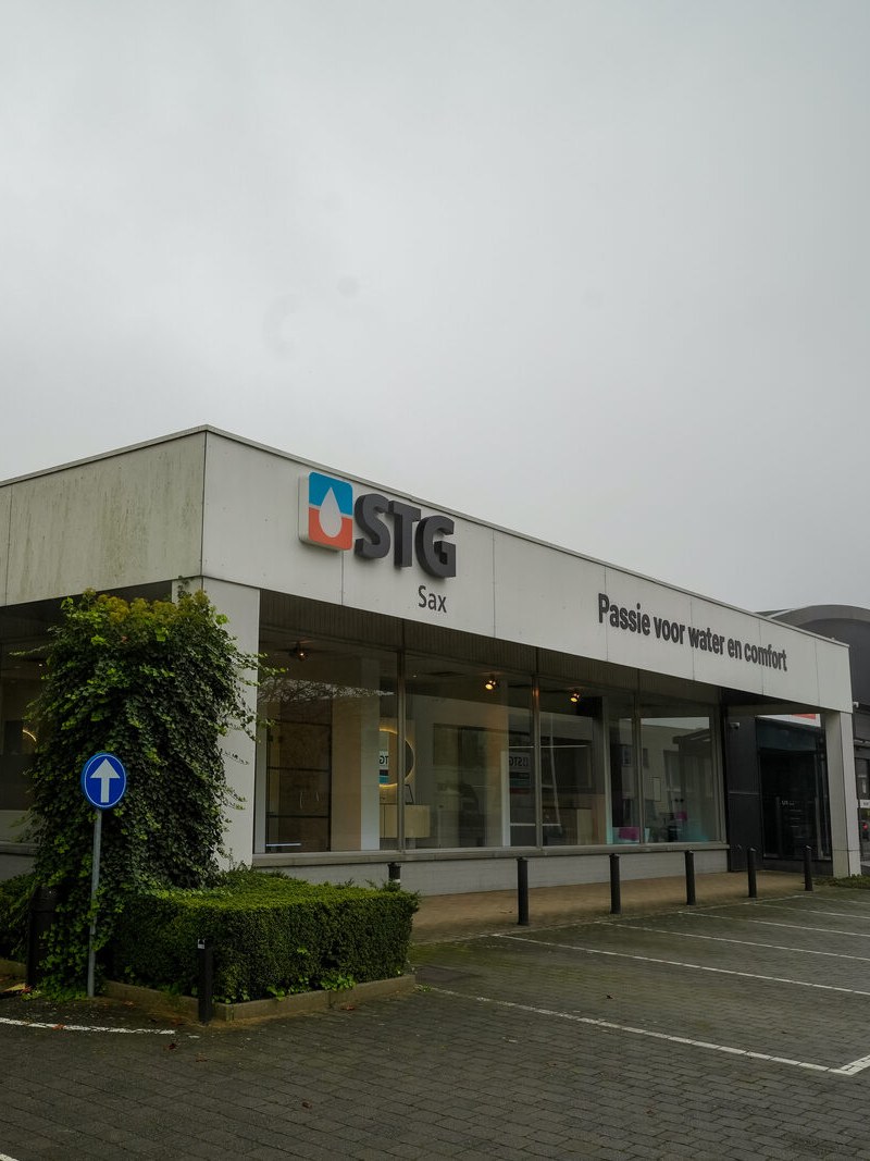 STG Sax showroom voor softwash gevelreiniging